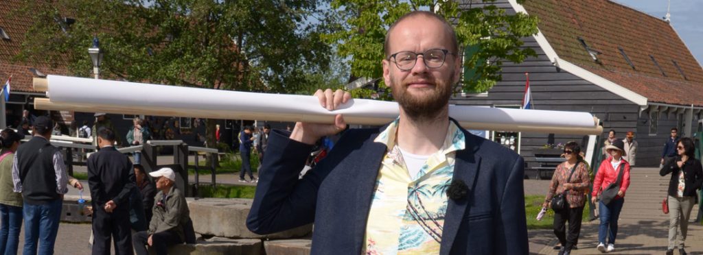 Koen met de Kaart in Rotterdam, Giethoorn en Kinderdijk