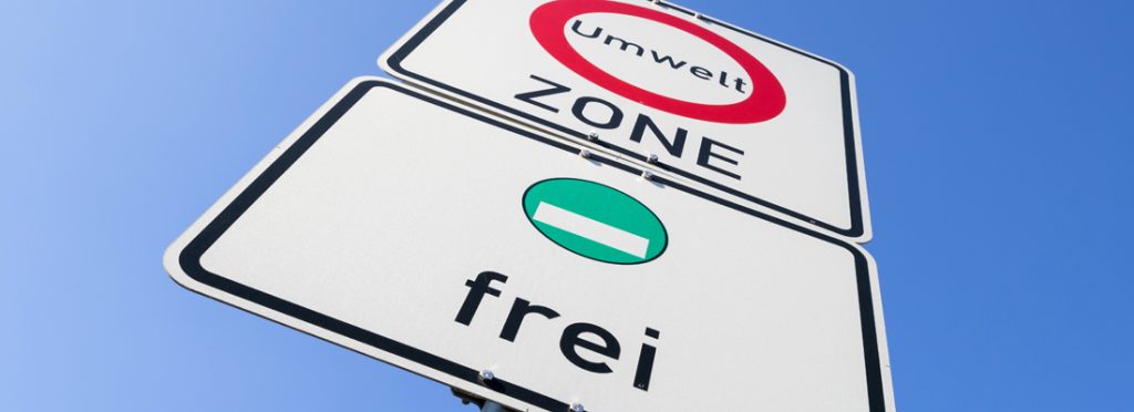 Milieuvignet en milieustickers voor milieuzones, waar zijn ze verplicht?