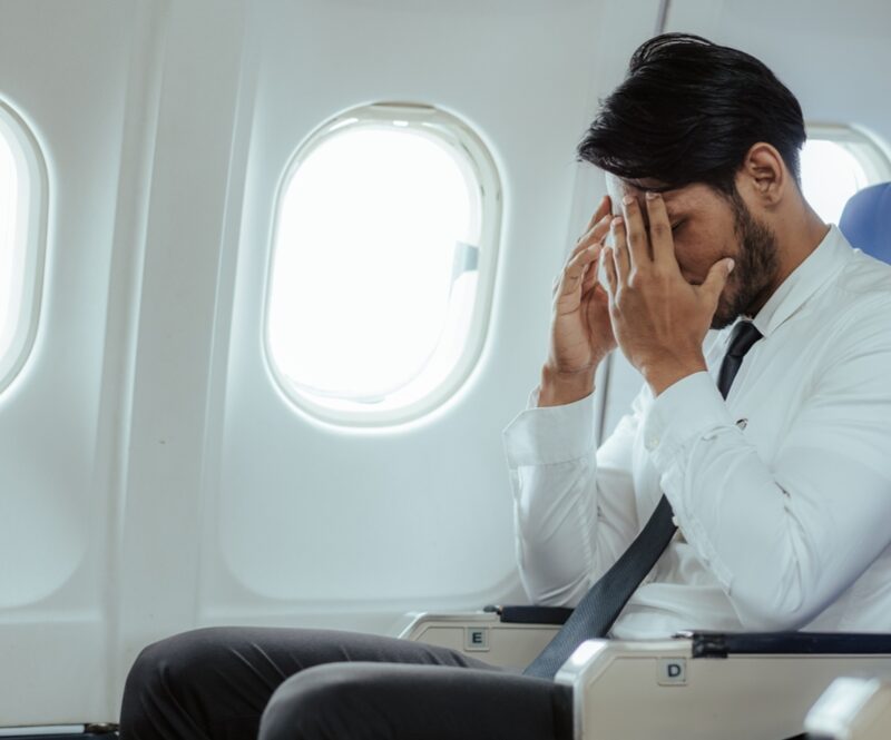 Bij een vlucht in deze richting is de kans op een jetlag het grootst