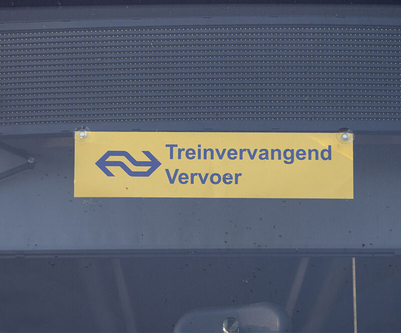 Bussen inzetten als de trein niet rijdt: hoe werkt dat?