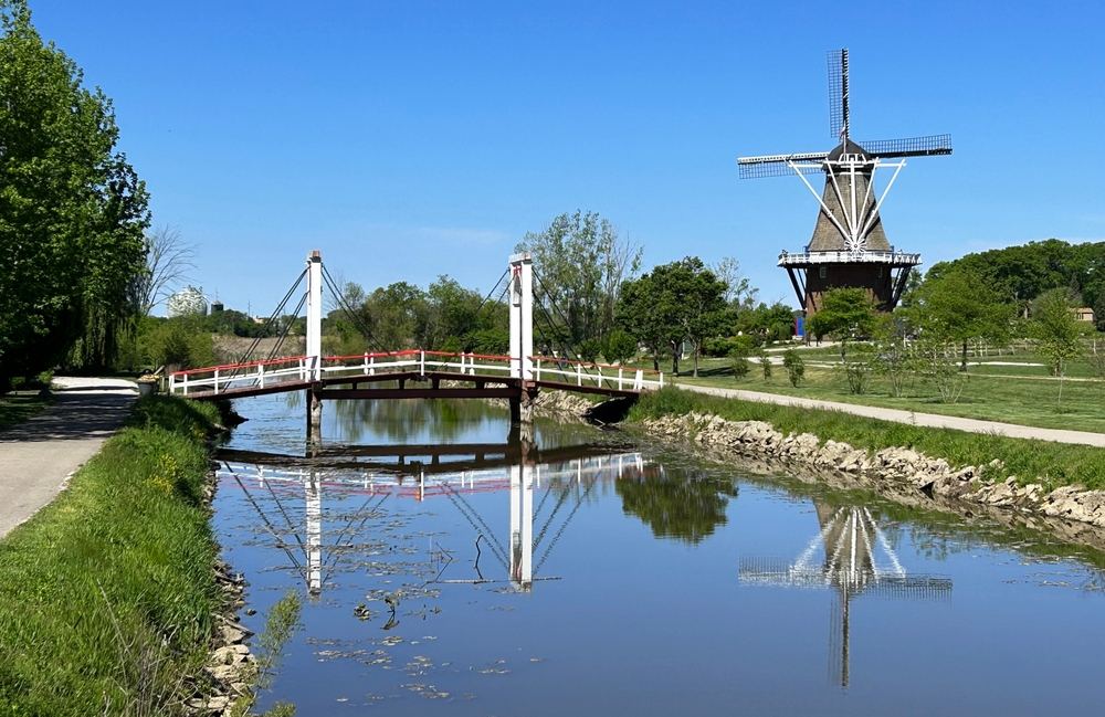 De Nederlandse molen in de VS. 