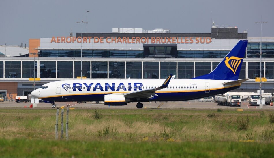 Staking op Charleroi Airport