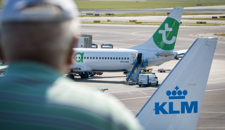 Staking Portugal, annulering vluchten KLM en Transavia