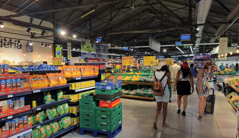 Supermarkt in Spanje