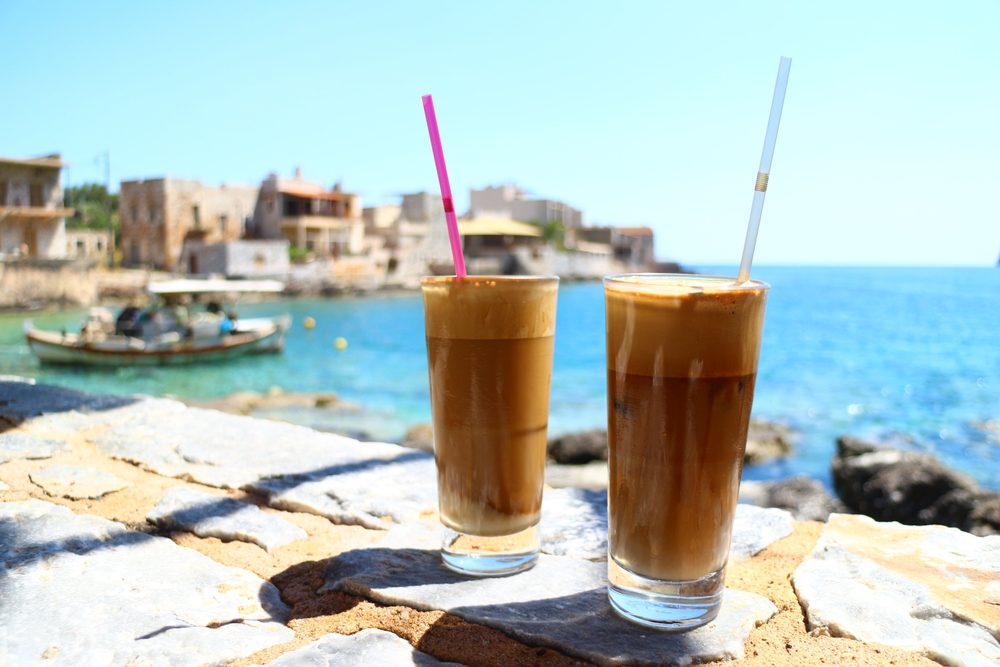 IJskoffie in Griekenland: frappé