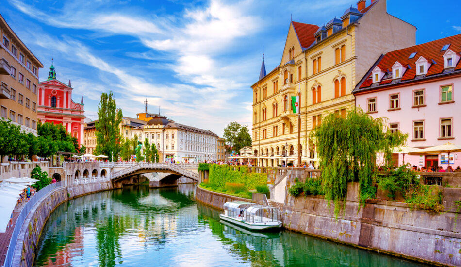 Zomerpuzzel: De 3 bruggen (Tromostovje) in Ljubljana.