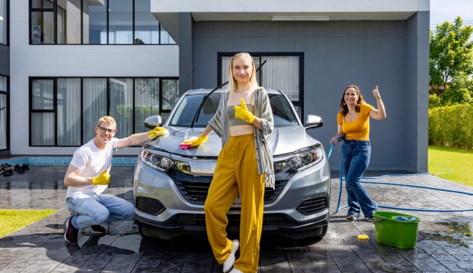Auto schoonmaken