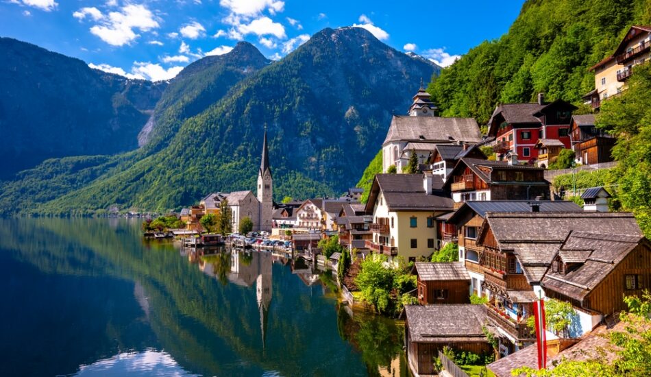 Zomerpuzzel Hallstatt in Oostenrijk