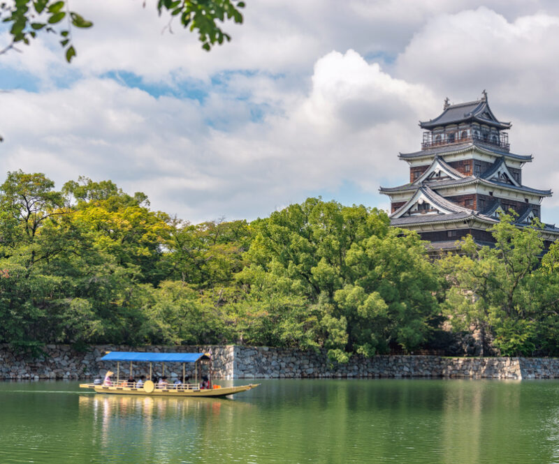 Zomerpuzzel: maak het Hiroshima kasteel in Japan compleet
