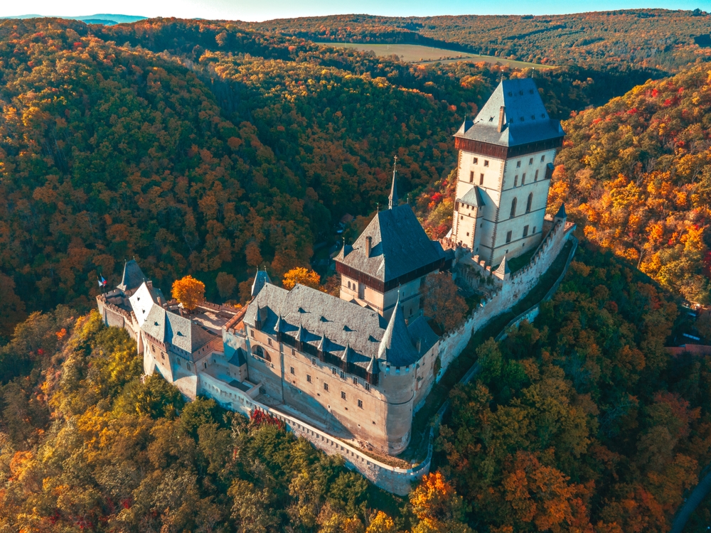 Kasteel Karlštejn in Tsjechië 