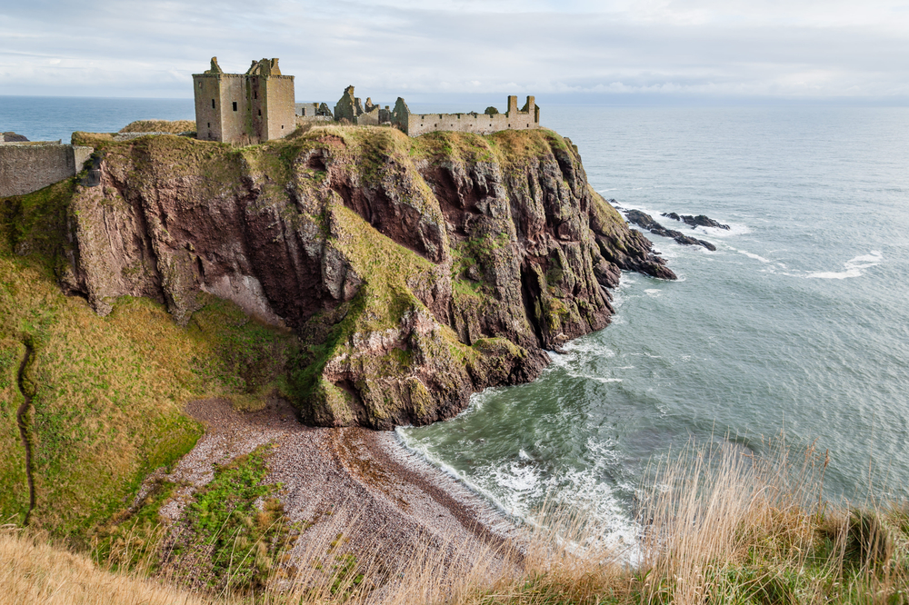 Dunnottar Castle in Schotland 