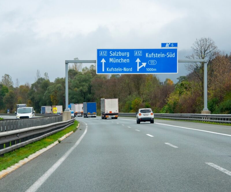 Door doseersysteem voor vrachtwagens in Oostenrijk kans op files richting wintersportgebieden