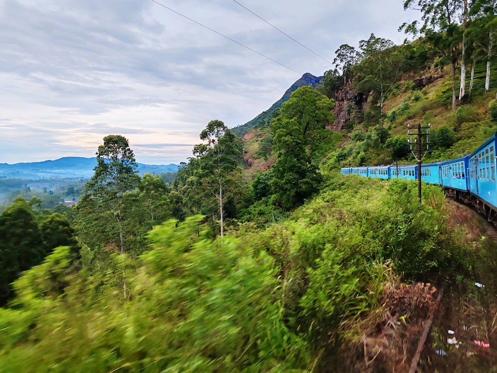 Een mooie treinroute vanaf Kandy op Sri Lanka