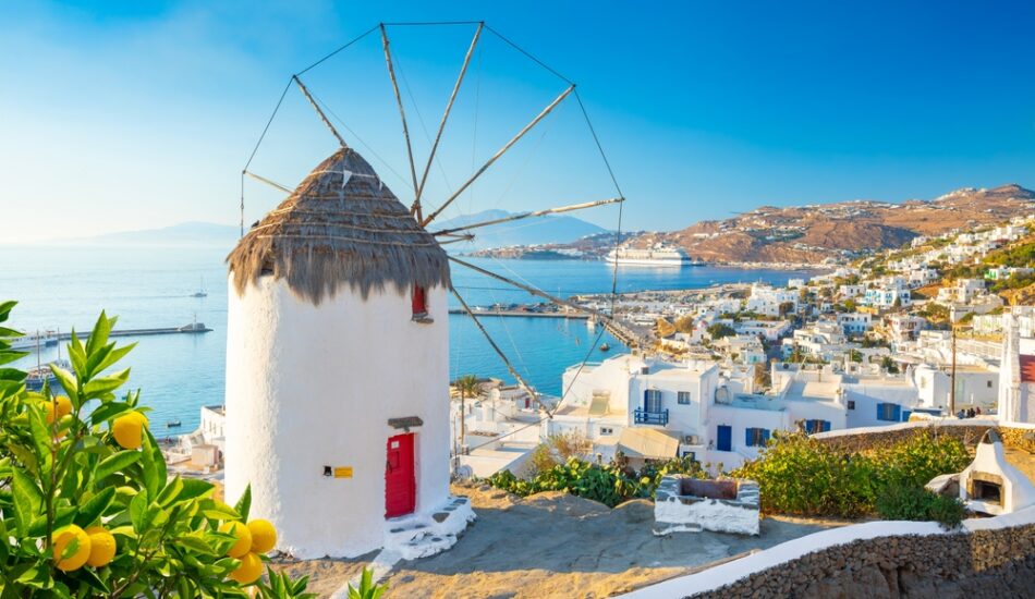Molen op Mykonos.