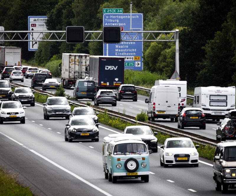 Vroegere spits op vrijdag door start pinksterweekend, ook drukte op tweede pinksterdag