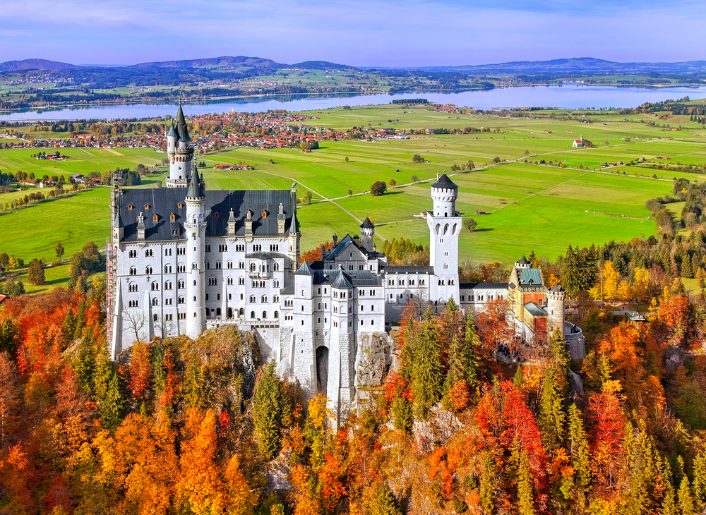 Kasteel Neuschwanstein in Duitsland 